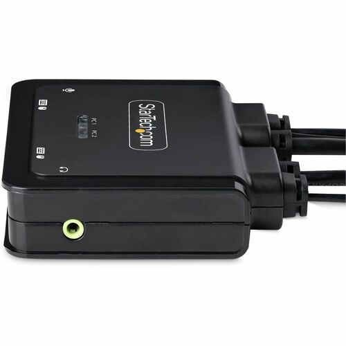 COMMUTATEUR KVM 2 PORTS 4K - COMPACT USB-C ALIMENTÉ PAR BUS KVM