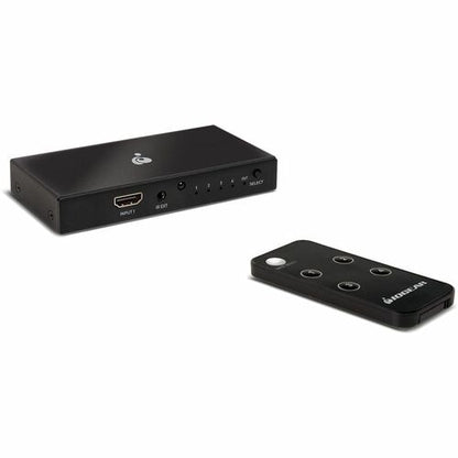 Conmutador HDMI IOGEAR 8K UltraHD de 4 puertos - 7680 x 4320 - 8K - 4 x 1 - Pantalla - 1 x salida HDMI