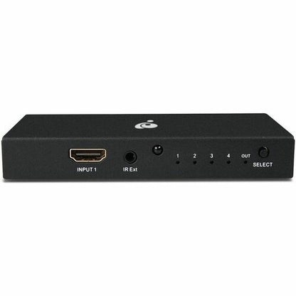 Conmutador HDMI IOGEAR 8K UltraHD de 4 puertos - 7680 x 4320 - 8K - 4 x 1 - Pantalla - 1 x salida HDMI