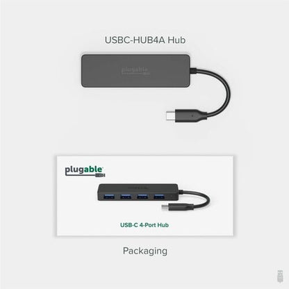 Adaptateur USB-C vers USB enfichable, hub USB 3.0 4 ports, répartiteur USB