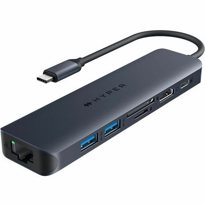 Concentrador USB HyperDrive de Targus - USB tipo C - 7 puertos USB