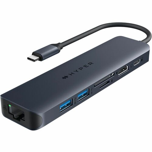 Concentrador USB HyperDrive de Targus - USB tipo C - 7 puertos USB