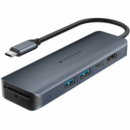 Concentrador USB HyperDrive de Targus - USB tipo C - 6 puertos USB - Mac, PC, Chrome OS