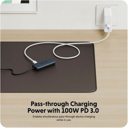 Concentrador USB-C Targus Next de 4 puertos - USB tipo C - 10 GB/s - 4 puertos USB