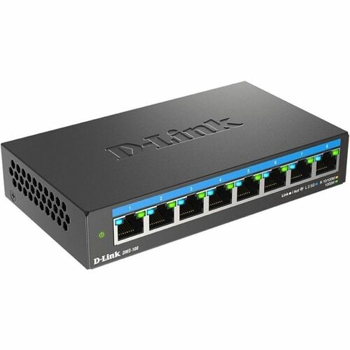 COMMUTATEUR NON GÉRÉ 8 PORTS 2,5 Go COMMUTATEUR NON GÉRÉ