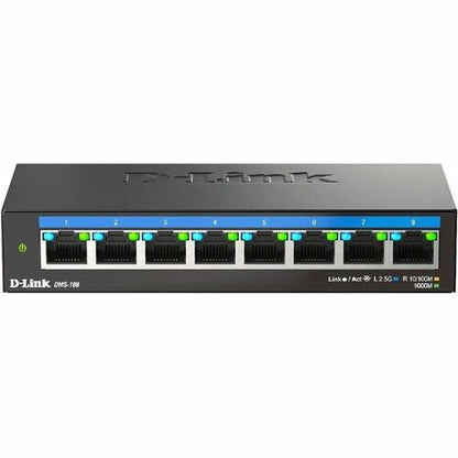 COMMUTATEUR NON GÉRÉ 8 PORTS 2,5 Go COMMUTATEUR NON GÉRÉ