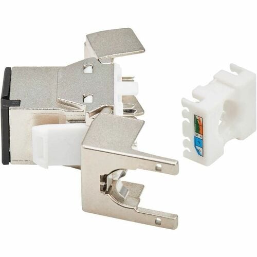 Tripp Lite by Eaton Cat8 STP Shielded Tool-Free Keystone Jack