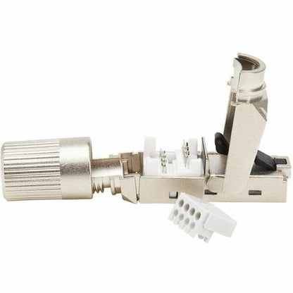 Tripp Lite by Eaton Cat8 STP Class 1 Field-Termination Plug, 568A/568B, TAA - 1