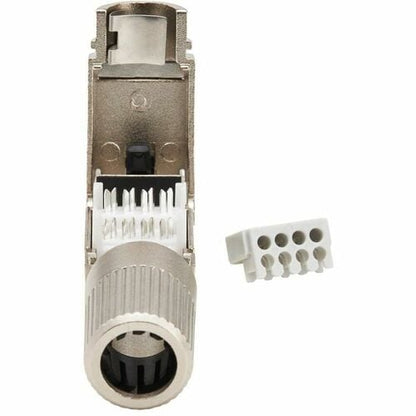 Tripp Lite by Eaton Cat8 STP Class 1 Field-Termination Plug, 568A/568B, TAA - 1