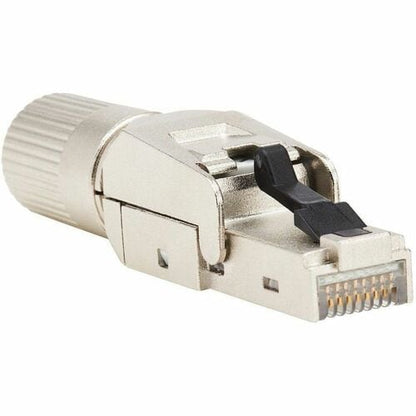 Tripp Lite by Eaton Cat8 STP Class 1 Field-Termination Plug, 568A/568B, TAA - 1