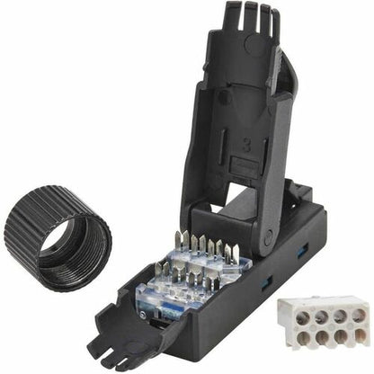 Tripp Lite by Eaton Cat6a Class EA UTP Field-Termination Plug, 568A/568B, TAA -