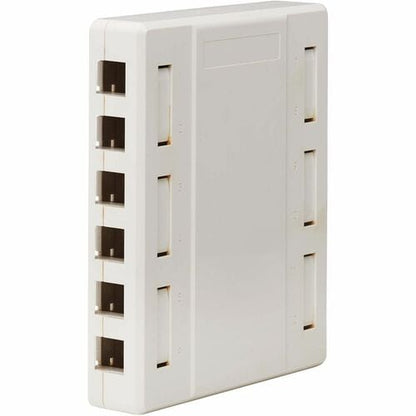 Caja de montaje en superficie para conectores Keystone de Tripp Lite by Eaton - 12 puertos