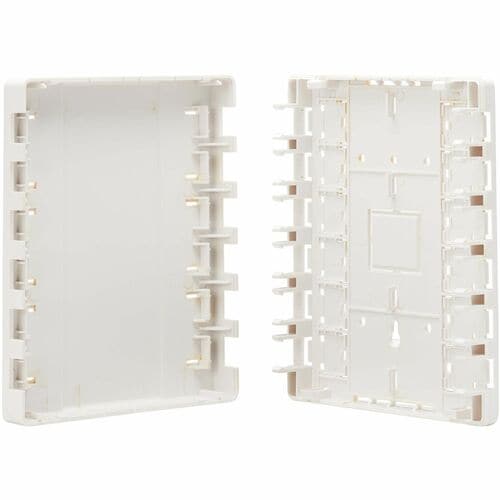 Caja de montaje en superficie para conectores Keystone de Tripp Lite by Eaton - 12 puertos