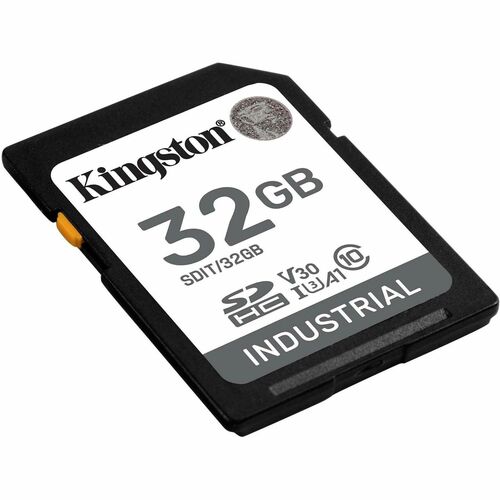 32GB SDHC INDUSTRIAL -40C TO 85C C10 UHS-I U3 V30 A1 PSLC