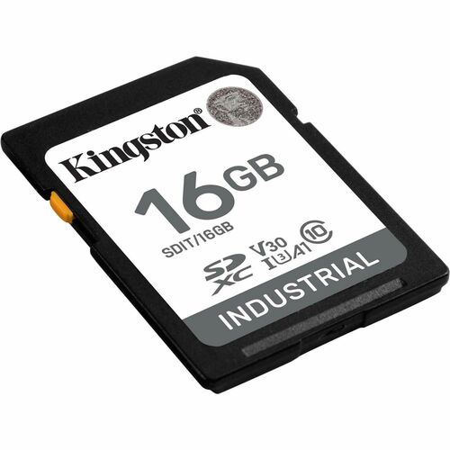 16GB SDHC INDUSTRIAL -40C TO 85C C10 UHS-I U3 V30 A1 PSLC