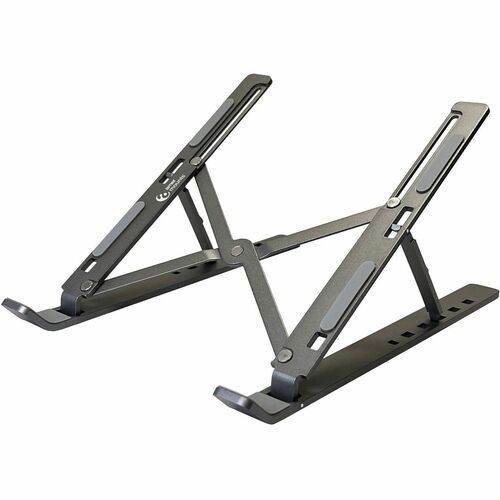 Support de voyage pliable Amer pour ordinateur portable et tablette (gris)