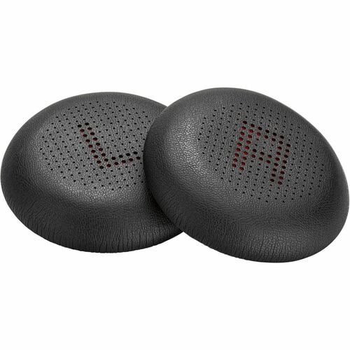 Almohadillas de oído de poliéster - Cuero sintético - 2 piezas