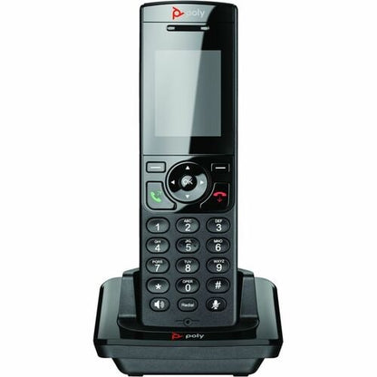 HP Inc. Poly VVX D230 DECT Phone Handset and Charging Cradle with Power Supply