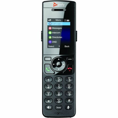 HP Inc. Poly VVX D230 DECT Phone Handset and Charging Cradle with Power Supply
