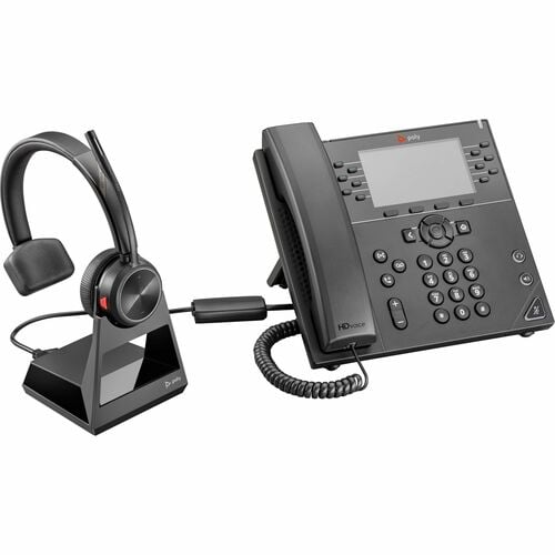 Poly Savi 7210 Office Headset - Mono - Wireless