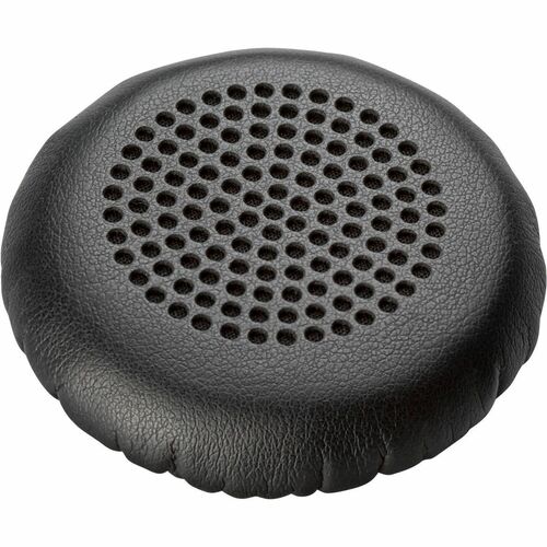 Almohadillas de polipiel negras para los oídos