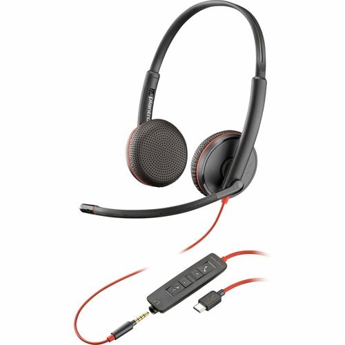 Casque stéréo USB-C Poly Blackwire C3225 (en vrac)