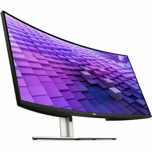 Monitor LED Dell UltraSharp U3824DW de 38" con pantalla curva WQHD+ - 21:9 - Negro, plateado