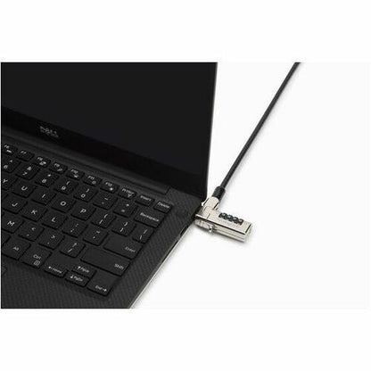 Kensington Slim N17 2.0 Serialized Combination Laptop Lock for Wedge-Shaped Slot