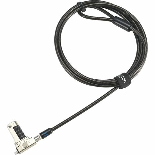 Kensington Slim N17 2.0 Combination Laptop Lock for Wedge-Shaped Slots - 5.9 ft
