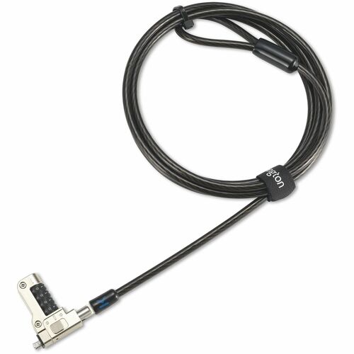 Kensington Slim N17 2.0 Serialized Combination Laptop Lock for Wedge-Shaped Slot