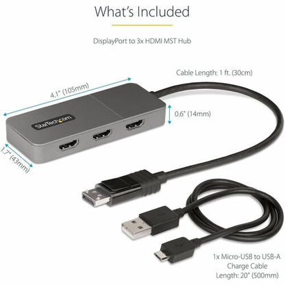 Hub MST 3 ports StarTech.com