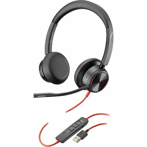Casque Poly Blackwire 8225 USB-A TAA - Stéréo