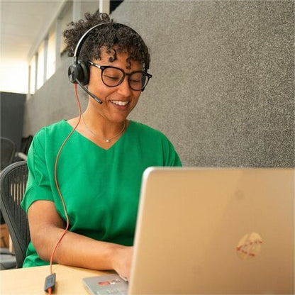 Cabezal certificado para Microsoft Teams Poly Blackwire 8225