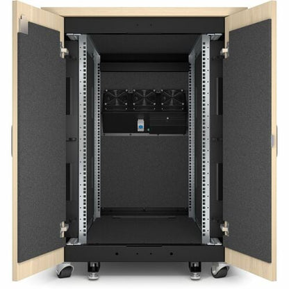APC by Schneider Electric NetShelter Soundproof, 17U, Server Rack Encl