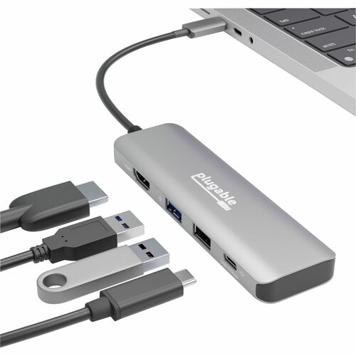 Adaptador multipuerto USB C Hub enchufable