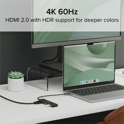 Adaptador multipuerto USB C Hub enchufable