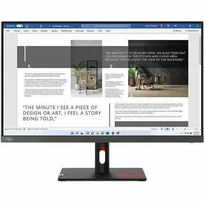 Monitor LED Lenovo ThinkVision S27i-30 de 27" Full HD - 16:9