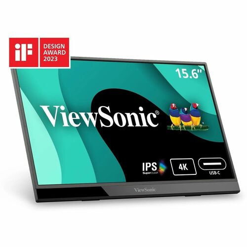 Moniteur LED de jeu ViewSonic VX1655-4K 16 pouces 4K UHD - 16:9