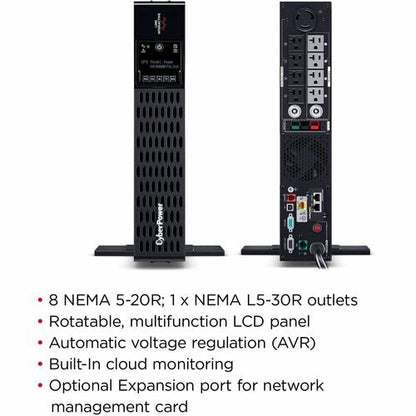 Sistemas UPS de onda sinusoidal con aplicación inteligente CyberPower PR3000RTXL2UC -
