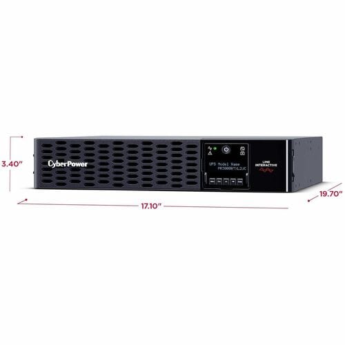 Sistemas UPS de onda sinusoidal con aplicación inteligente CyberPower PR3000RTXL2UC -
