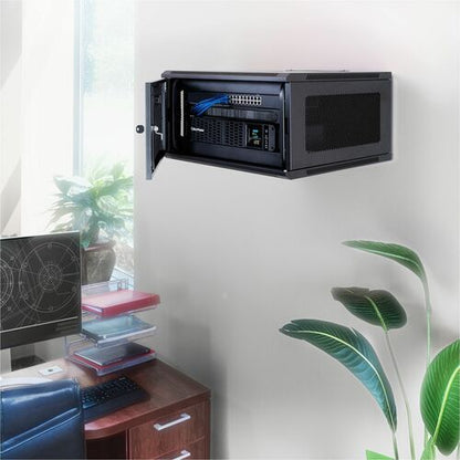 Boîtier mural CyberPower CR6U61003 - Pour commutateur, panneau de brassage -