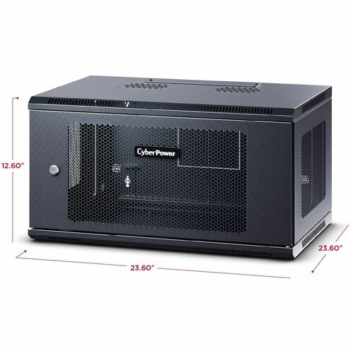 Boîtier mural CyberPower CR6U61003 - Pour commutateur, panneau de brassage -