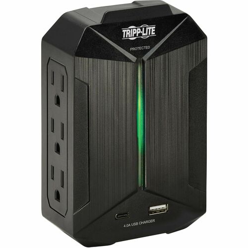 Tripp Lite by Eaton Protect It! SK62USBC 6-Outlets Surge Suppressor/Pr