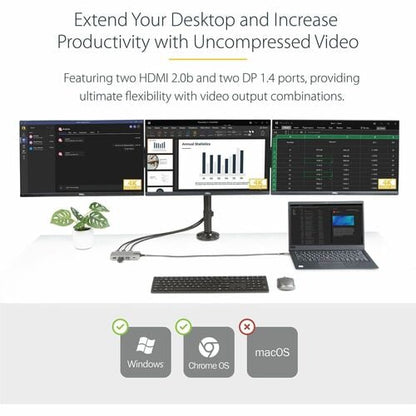 StarTech.com USB-C Triple