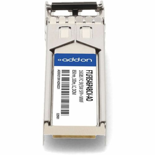 AddOn Finisar SFP+ Module - For Data Networking, Optical Network