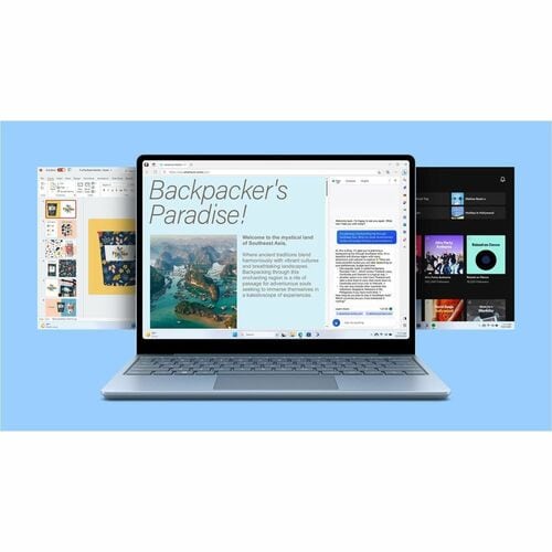 Microsoft Surface Laptop Go 3, portátil con pantalla táctil de 12,4" e Intel Core i5 de 12.ª generación