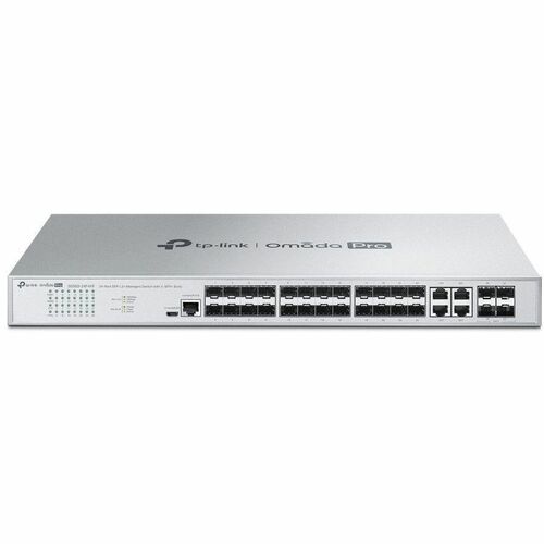 Switch gestionado OMADA Pro de 24 puertos SFP L2+ con 4 puertos SFP+ 10GE