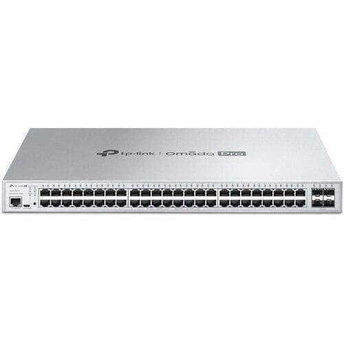 COMMUTATEUR GÉRABLE OMADA PRO 48 PORTS POE+ GIGABIT L2+ AVEC 4 EMPLACEMENTS SFP