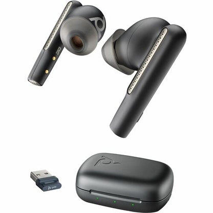 Oreillette Poly Voyager Free 60 UC - Stéréo
