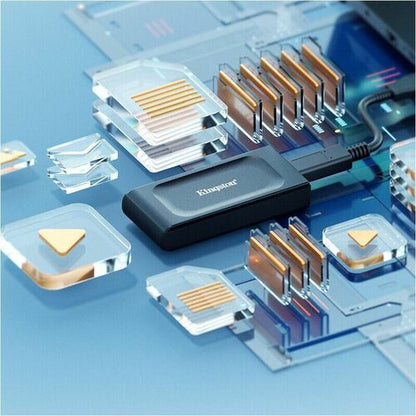 1TB XS1000 EXTERNAL USB 3.2 GEN 2 PORTABLE SOLID STATE DRIVE